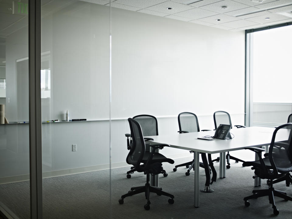conference room in corporate office