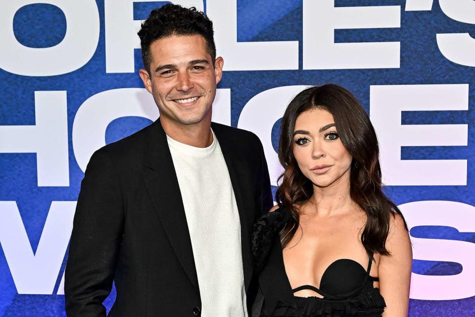 Michael Buckner/Variety via Getty Wells Adams and Sarah Hyland