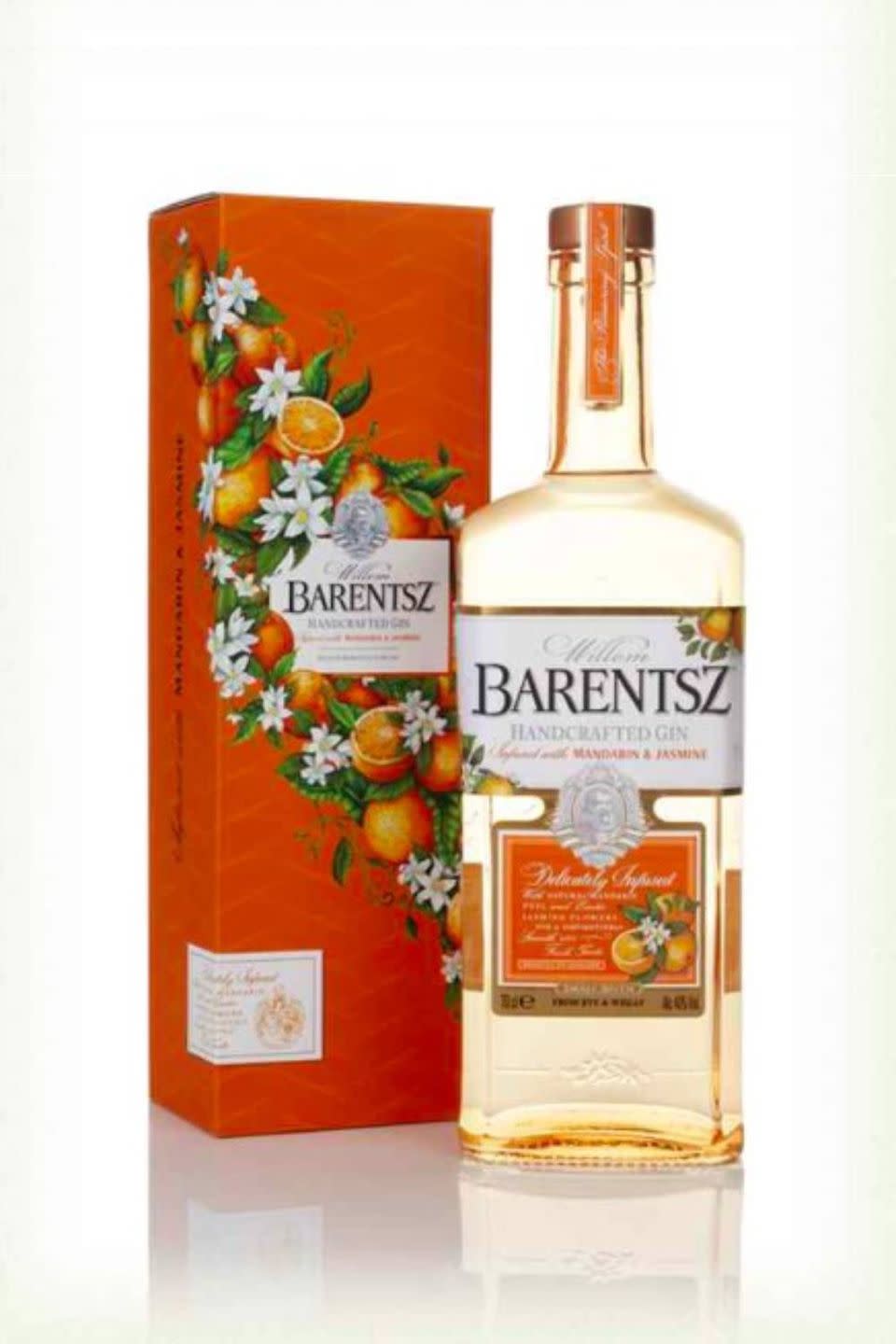 <p>Barentsz Gin's new, flavoured expression, Barentsz Mandarin & Jasmine is delicately infused with natural mandarin peel and exotic jasmine flowers, giving it a smooth and fresh taste. Delicious.</p><p><strong><a class="link " href="https://go.redirectingat.com?id=127X1599956&url=https%3A%2F%2Fwww.masterofmalt.com%2Fgin%2Fwillem-barentsz%2Fwillem-barentsz-mandarin-and-jasmine-gin%2F%3FcurrencyCode%3DGBP%26gclid%3DEAIaIQobChMI36bA642u5gIViLPtCh3F4ghgEAQYASABEgJY7_D_BwE&sref=https%3A%2F%2Fwww.cosmopolitan.com%2Fuk%2Fworklife%2Fg17850422%2Fbest-flavoured-gin%2F" rel="nofollow noopener" target="_blank" data-ylk="slk:SHOP NOW;elm:context_link;itc:0;sec:content-canvas">SHOP NOW </a> £36.95, Masters of Malt </strong></p>