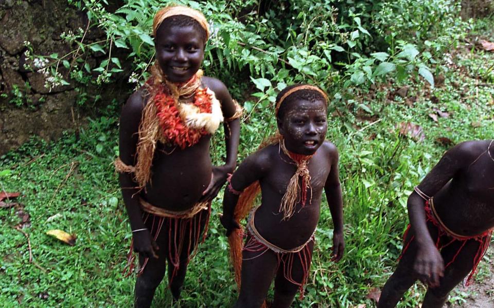 The 476-strong Jarawa have been moved to the most isolated part of the jungle reserve they inhabit - Karen Davies 