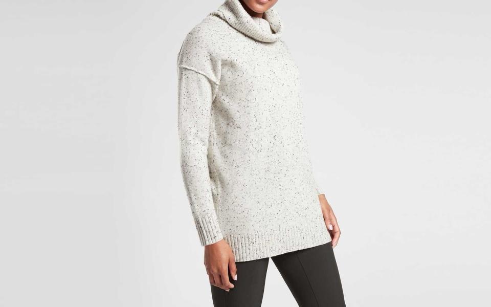 Athleta Bayshore Wool Cashmere Turtleneck Tunic