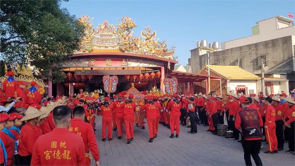 桃園龍德宮赴鹿港刈香　駐駕苗栗西湖五龍宮