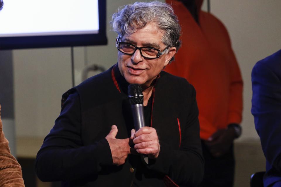 NEW YORK, NY - JANUARY 21: Deepak Chopra at the 9th Annual Peace Week Town Hall at Betaworks Studios on January 21, 2019 in New York City. Credit: Diego Corredor/MediaPunch /IPX