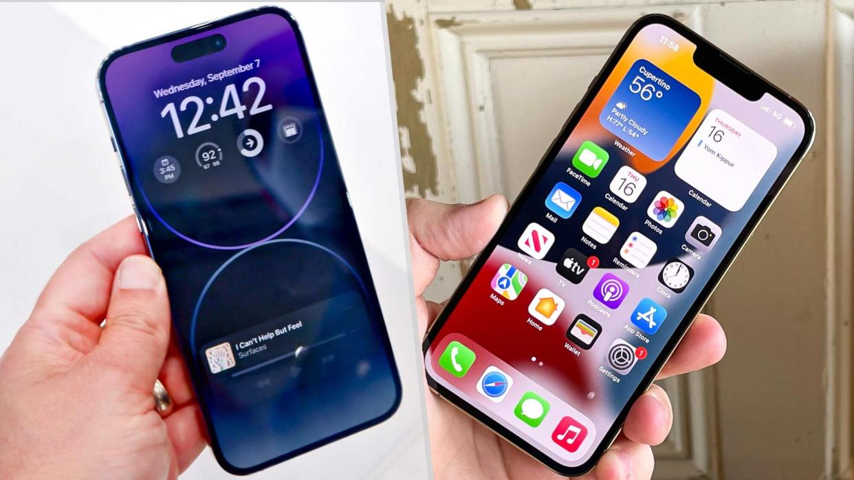  Iphone 14 pro vs iphone 13 pro. 