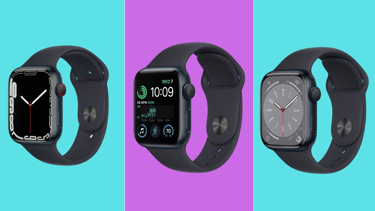 Your wrist — and your wallet — will thank you for taking advantage of these Apple Watch deals. (Photo: Amazon and Walmart)