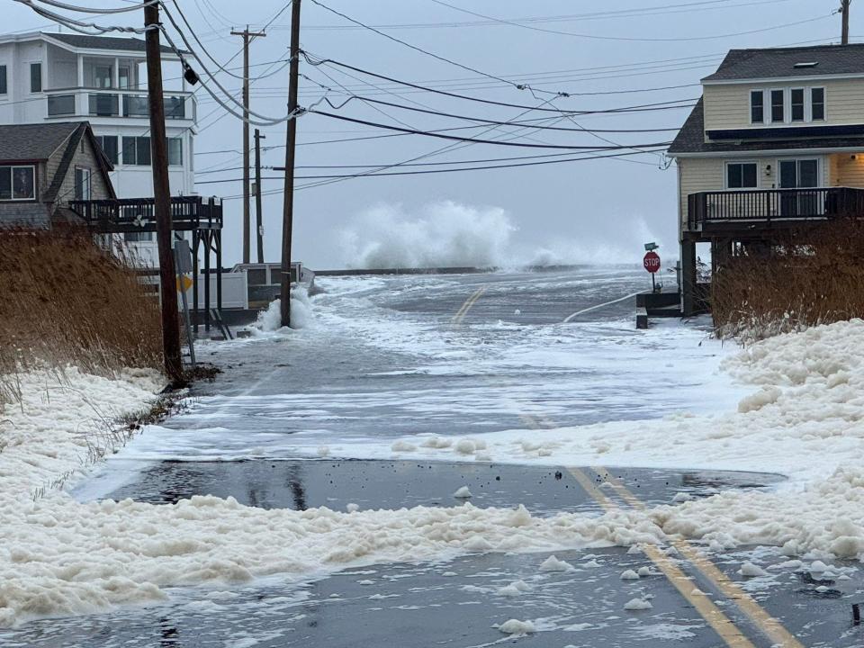 Flooding in Wells, Maine