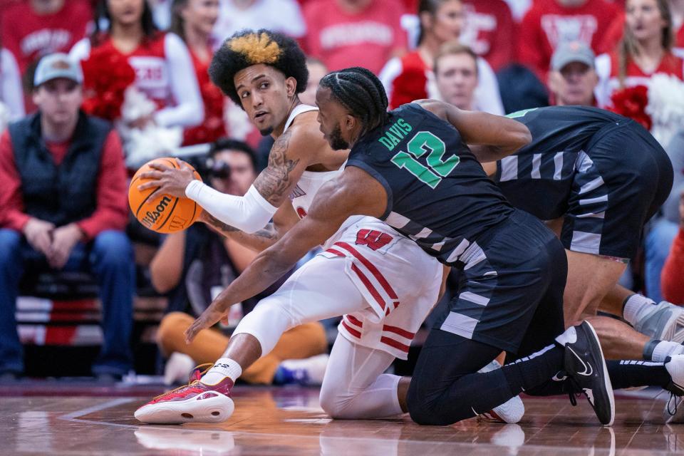 Point guard Chucky Hepburn was injured against Chicago state but has until Jan. 2, when Wisconsin hosts Iowa, to get well.