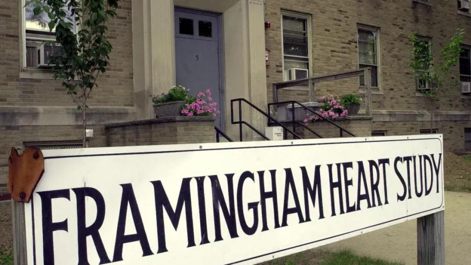 The Framingham Heart Study's office is at 73 Mt. Wayte Ave. in Framingham.