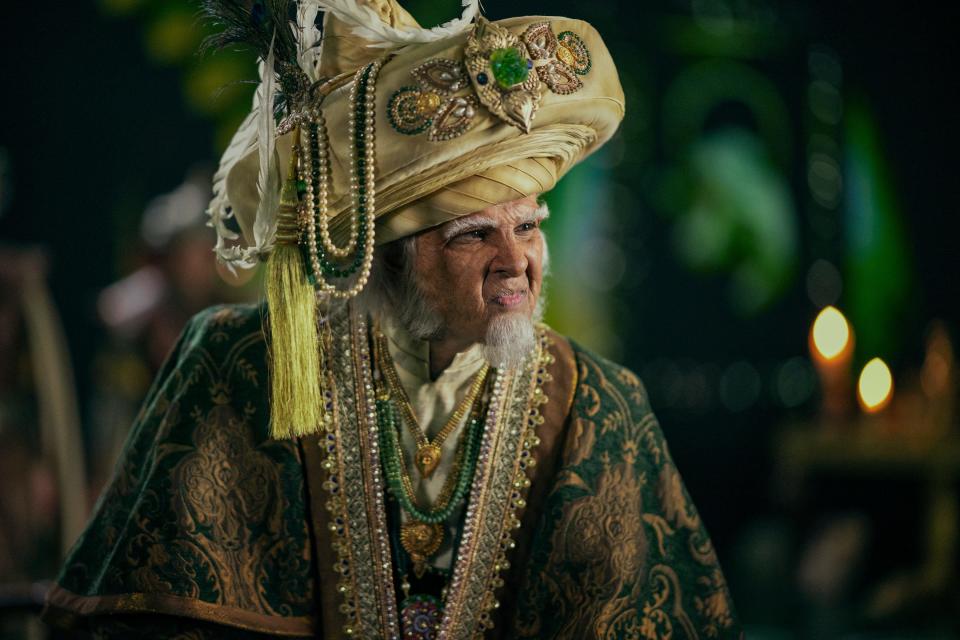 Utkarsh Ambudkar as King Bumi in season 1 of Avatar: The Last Airbender
