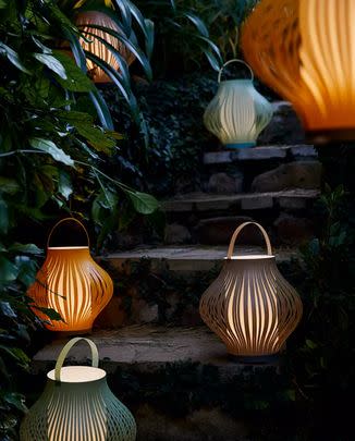 Make this statement LED lantern your outdoor table’s centrepiece