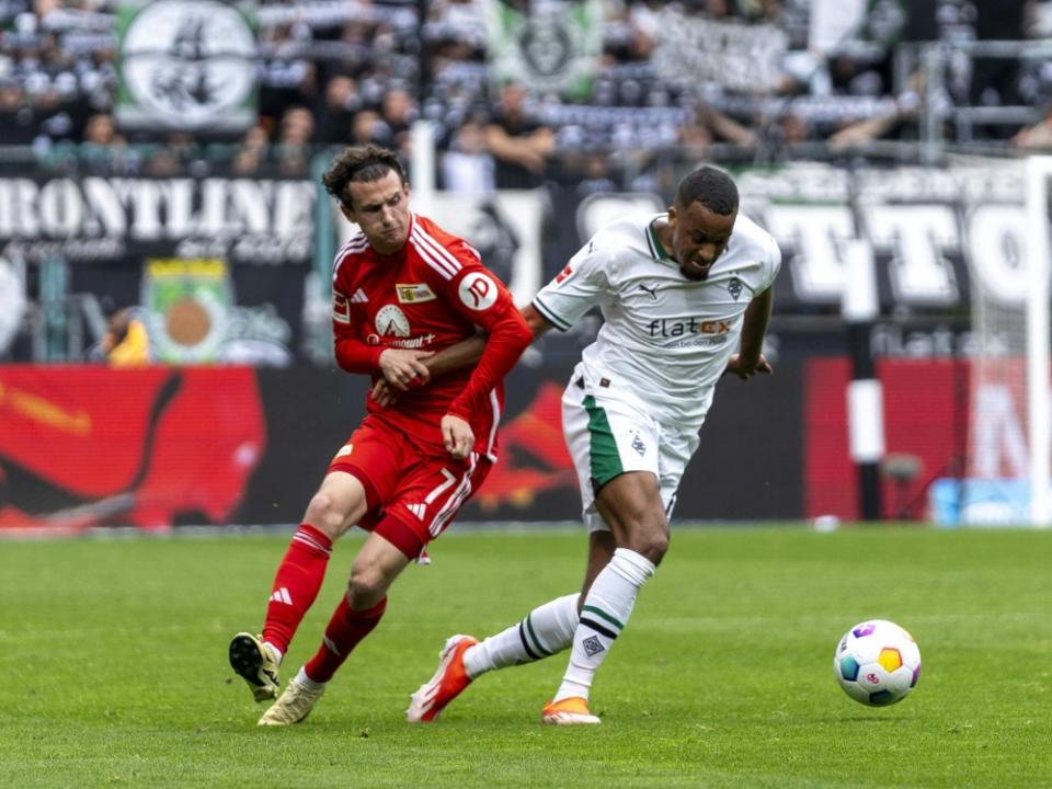 Gladbach und Union lieferten sich eine zähe Partie (IMAGO/Eibner-Pressefoto/Fabio Deinert)