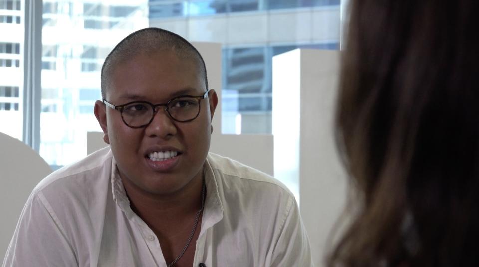 Muhammad Fadli Abdul Rahman opened up to <em>Yahoo Lifestyle Singapore </em>about his harrowing experience in Abu Dhabi. (Yahoo Lifestyle Singapore video screengrab) 