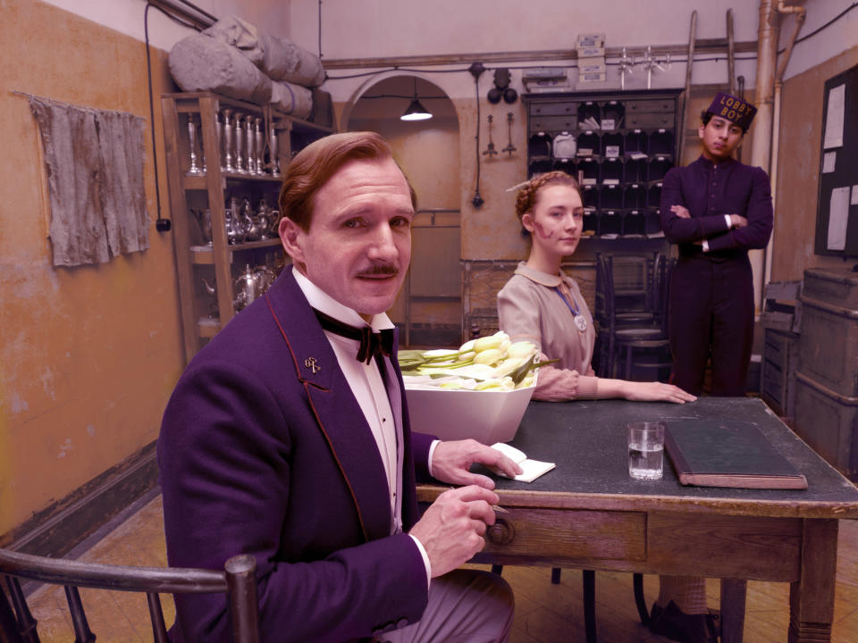 Screenshot from "The Grand Budapest Hotel"