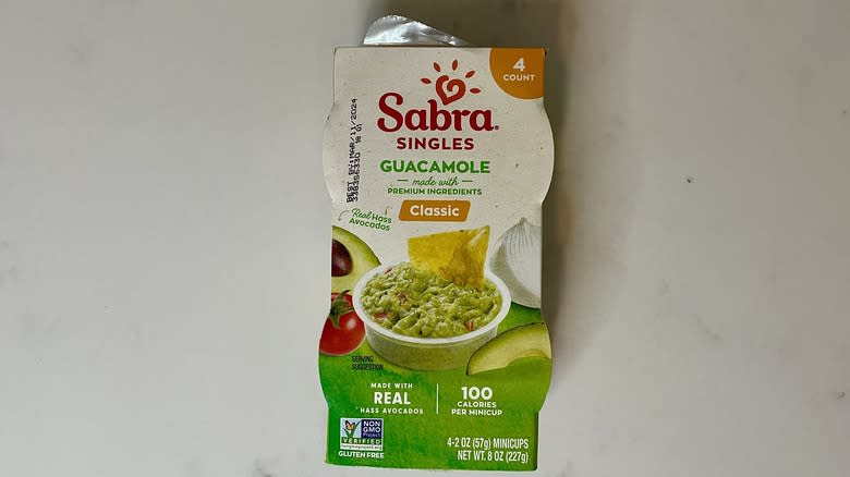 Sabra guacamole packets