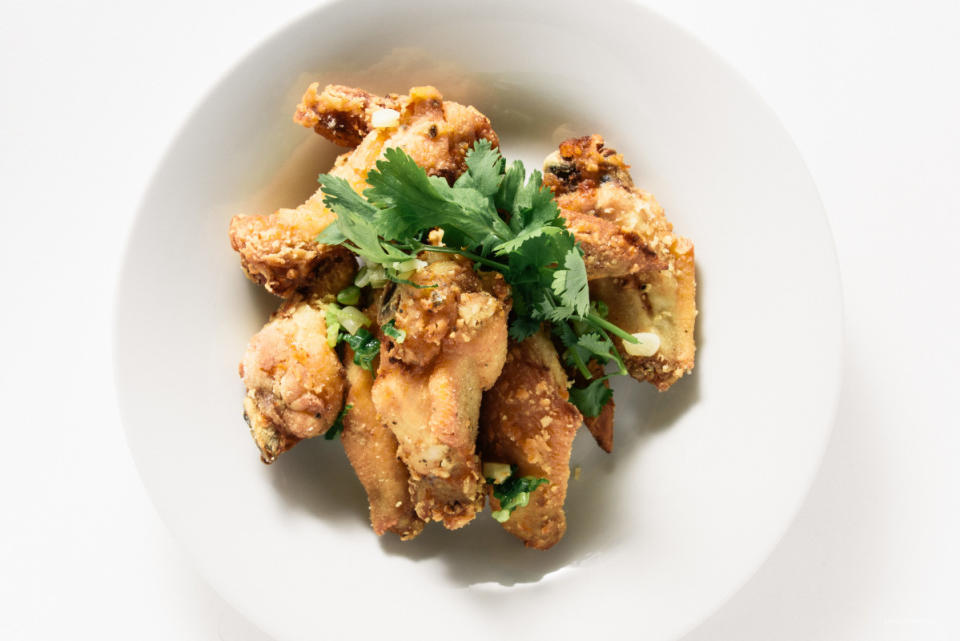 <p>Phnom Penh Cambodian-style fried chicken wings…need I say more?! This fried chicken is magic. It manages to be relatively light and the sugar just adds that extra bit of interest. </p><p><strong>Get the recipe: <a href="http://iamafoodblog.com/phnom-penh-fried-chicken/" rel="nofollow noopener" target="_blank" data-ylk="slk:Phnom Penh Cambodian Style Fried Chicken Wing;elm:context_link;itc:0;sec:content-canvas" class="link ">Phnom Penh Cambodian Style Fried Chicken Wing</a></strong></p>