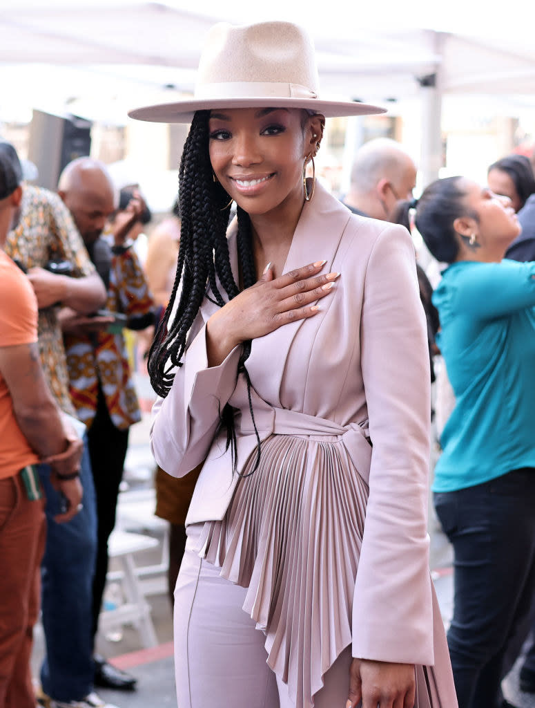 Brandy at an event