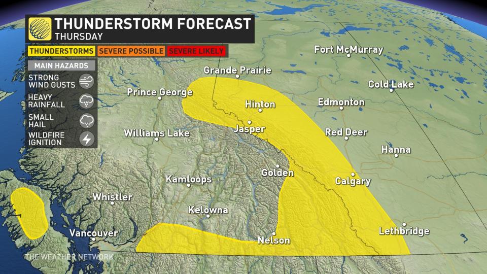 Baron - West storms Thursday - May3