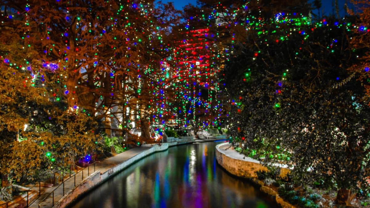 San Antonio River Walk Extends Magical Holiday Light Display