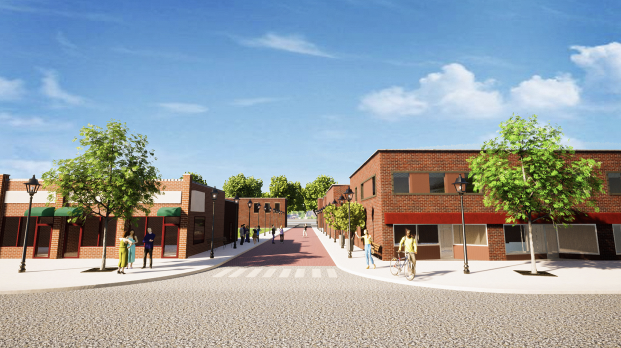 Downtown Augusta's Jones Street Alley is getting completely renovated to create an eye-catching communal space and connector to the Augusta Common.