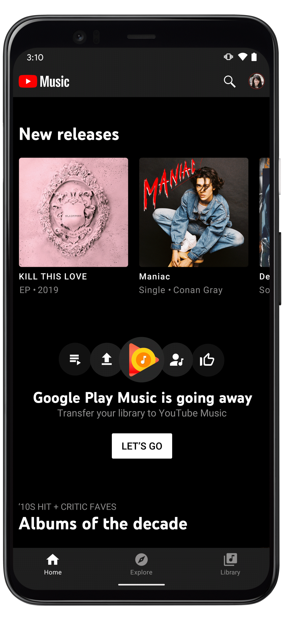 Google Play Music is being killed off by Google