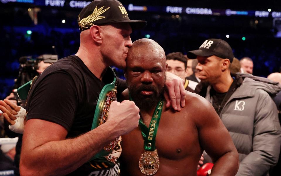 Tyson Fury taunts 'little sausage' Usyk after dismantling Derek Chisora - GETTY IMAGES