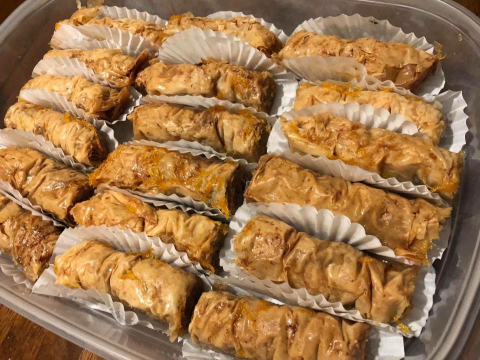 Baklava from Greek Belly.