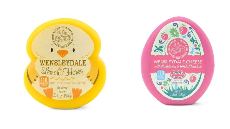 Aldi easter truckle cheeses