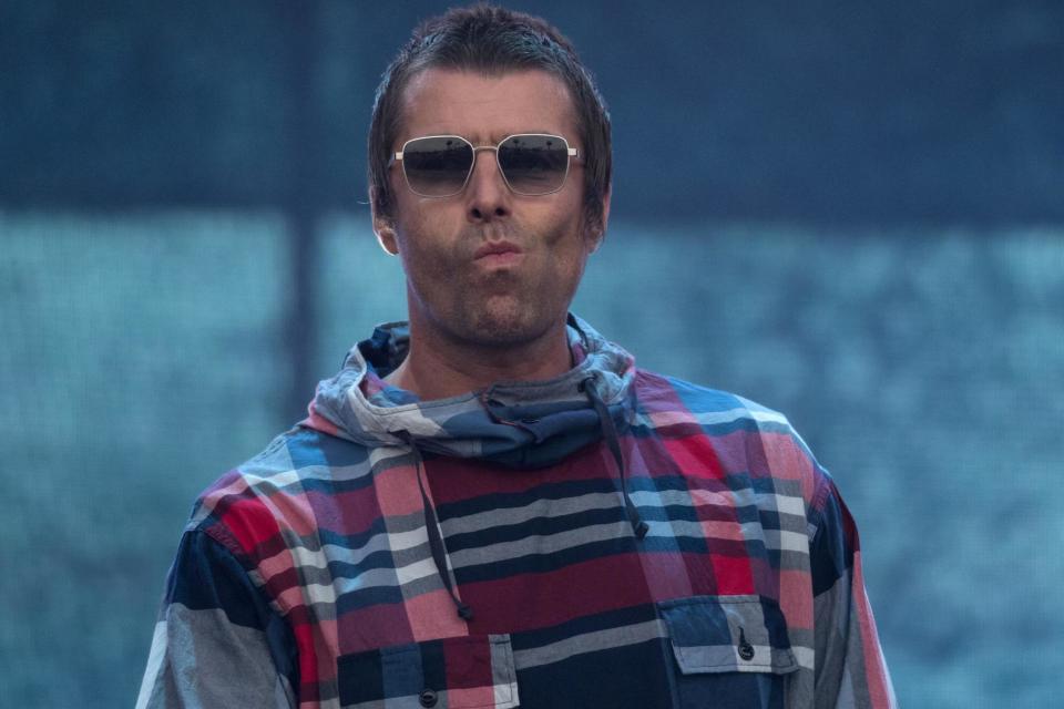 Liam Gallagher performs at the Glastonbury Festival in Somerset on 29 June, 2019: OLI SCARFF/AFP/Getty Images