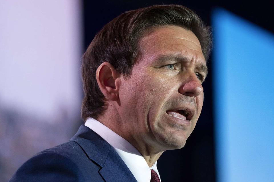 <p>AP Photo/Jacquelyn Martin</p> Florida Gov. Ron DeSantis