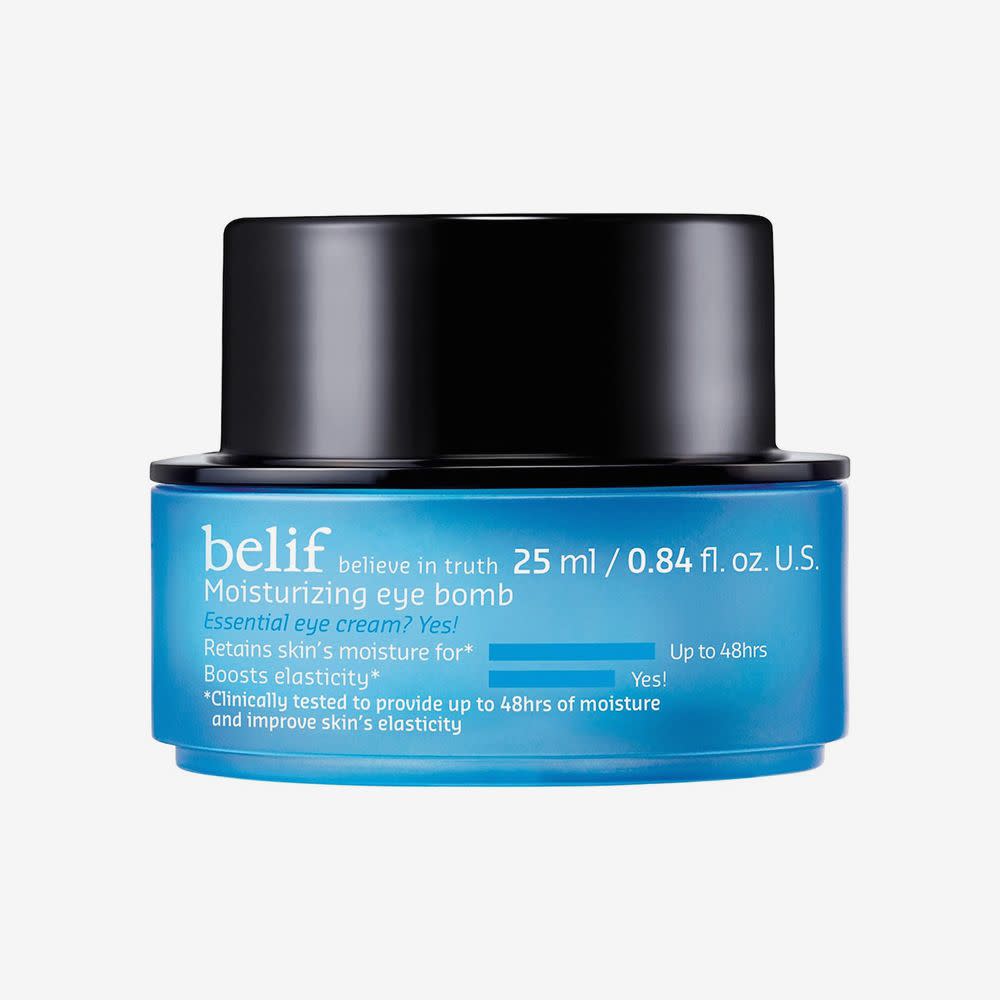 <p><a href="https://go.redirectingat.com?id=74968X1596630&url=https%3A%2F%2Fwww.sephora.com%2Fproduct%2Fbelif-moisturizing-eye-bomb-with-peptide-ceramide-P510122&sref=https%3A%2F%2Fwww.elle.com%2Fbeauty%2Fmakeup-skin-care%2Fg60582581%2Fbest-eye-creams-for-sensitive-skin%2F" rel="nofollow noopener" target="_blank" data-ylk="slk:Shop Now;elm:context_link;itc:0;sec:content-canvas" class="link rapid-noclick-resp">Shop Now</a></p><p>Moisturizing Eye Bomb </p><p>sephora.com</p><p>$48.00</p>