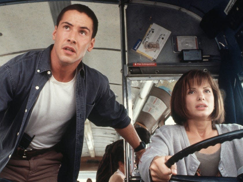 sandra bullock keanu reeves speed