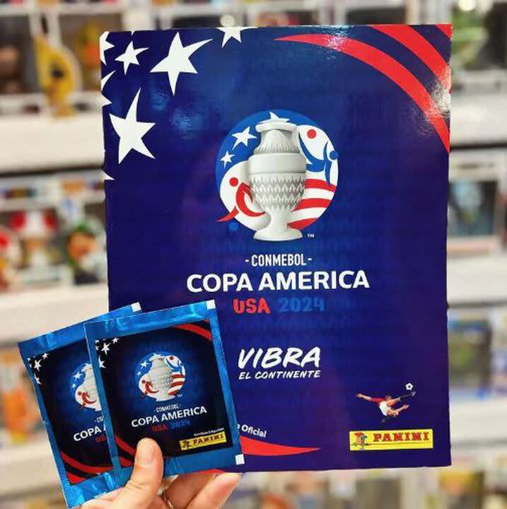 El álbum de figuritas de la Copa América 2024