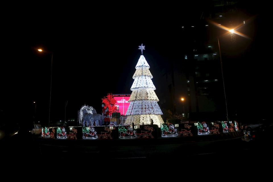 Christmas trees around the world