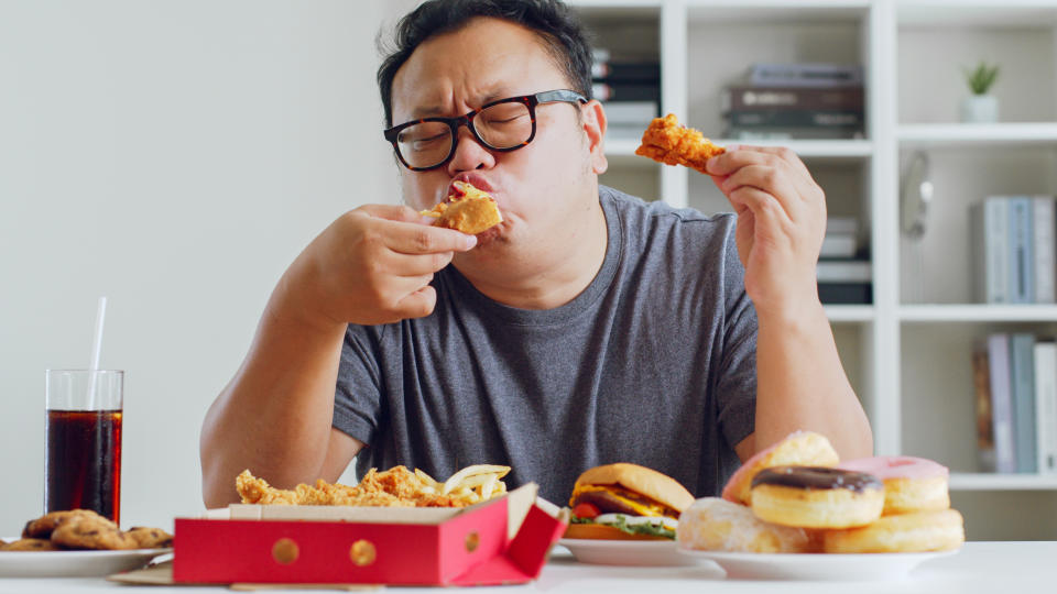 如果可以控制食欲，不要過量進食，就可以減少變胖的機會。（圖／Getty Images）