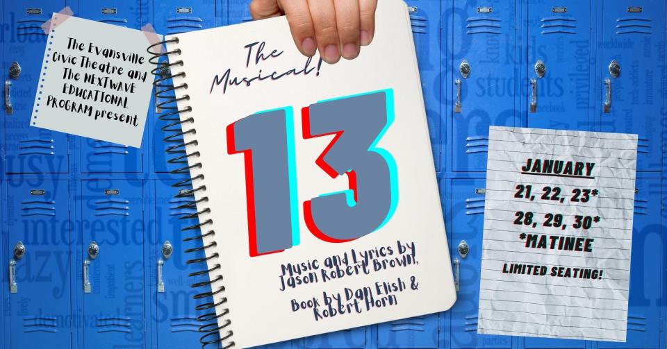 Promo Poster for "13: The Musical"