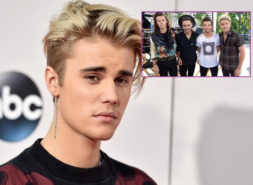 Justin reckons 1D have ‘unfinished business’. Copyright: [Rex]