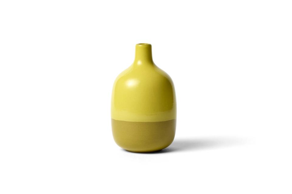 Heath Ceramics Single Stem Vase in Sunshine