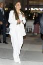 <p>The singer wow'd in head-to-toe white for dinner in NYC. </p>