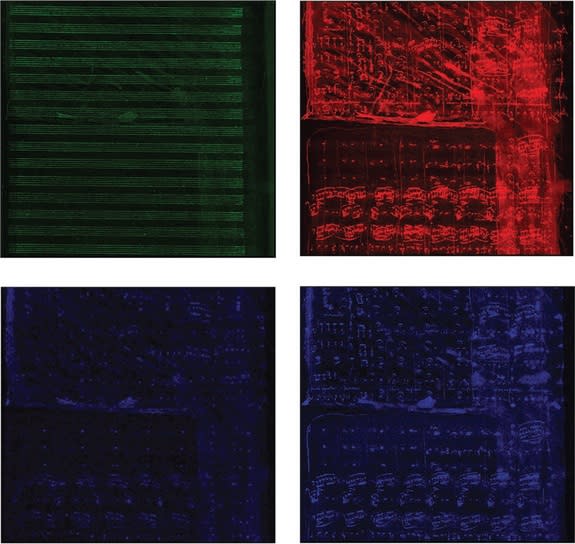 X-ray scans reveal the opera melody that had not been heard for more than 200 years.