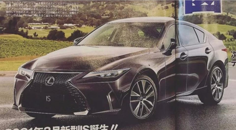 <strong>圖為下一代 Lexus IS 預想圖。</strong>