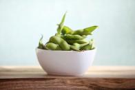 <p>Soy-based foods, such as tofu, soy milk, and edamame, help fight heart disease when they replace fatty meats and cheeses, slashing saturated fat intake. Soy also contains heart-healthy polyunsaturated fats, a good amount of fiber, and some important vitamins. But stick with whole soy foods rather than processed foods, like veggie patties or chips. And, avoid taking soy supplements, which contain high and possibly dangerous amounts of isoflavones.</p><p><strong>Try it: </strong><a href="https://www.prevention.com/food-nutrition/recipes/a20477350/corn-mango-and-edamame-salad/" rel="nofollow noopener" target="_blank" data-ylk="slk:Corn, Mango, and Edamame Salad;elm:context_link;itc:0;sec:content-canvas" class="link ">Corn, Mango, and Edamame Salad</a></p>