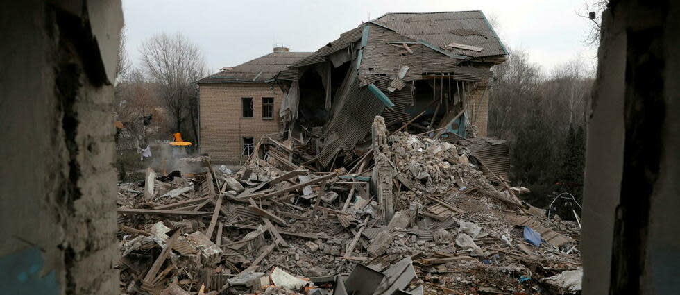 Des missiles ont frappé des maisons individuelles dans le village de Novossofiïvka. (Photo d'illustration).  - Credit:KATERINA KLOCHKO / AFP