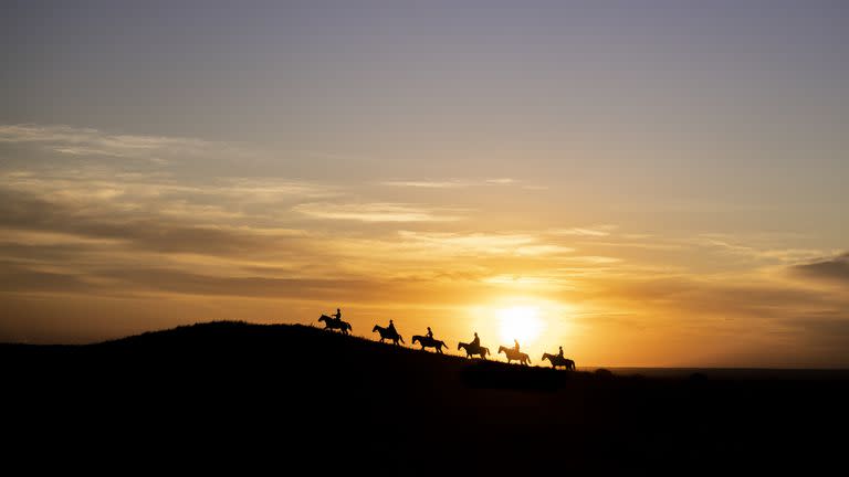 Cabalgatas, otra de las propuestas de Terra Pampa