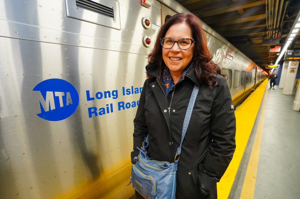 Boston University professor Leora Lanz super-commutes between Long Island and Beantown every week for the job she loves. Robert Miller