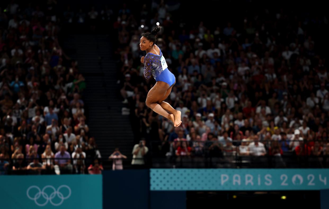 Can Simone Biles dunk? Kevin Durant thinks so (and the math checks out)