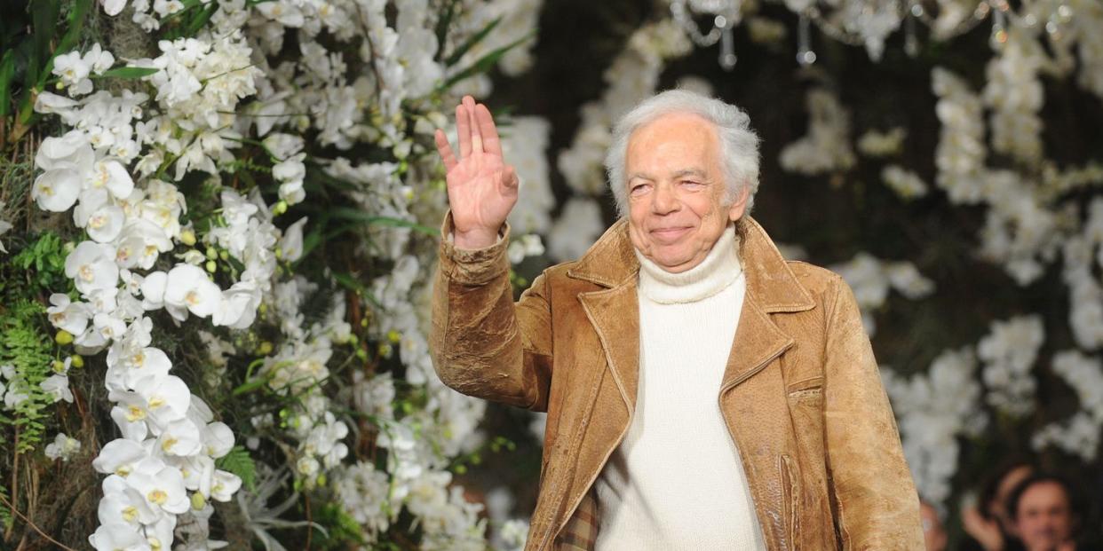 Ralph Lauren debutó su primera colección en 1968. Elle