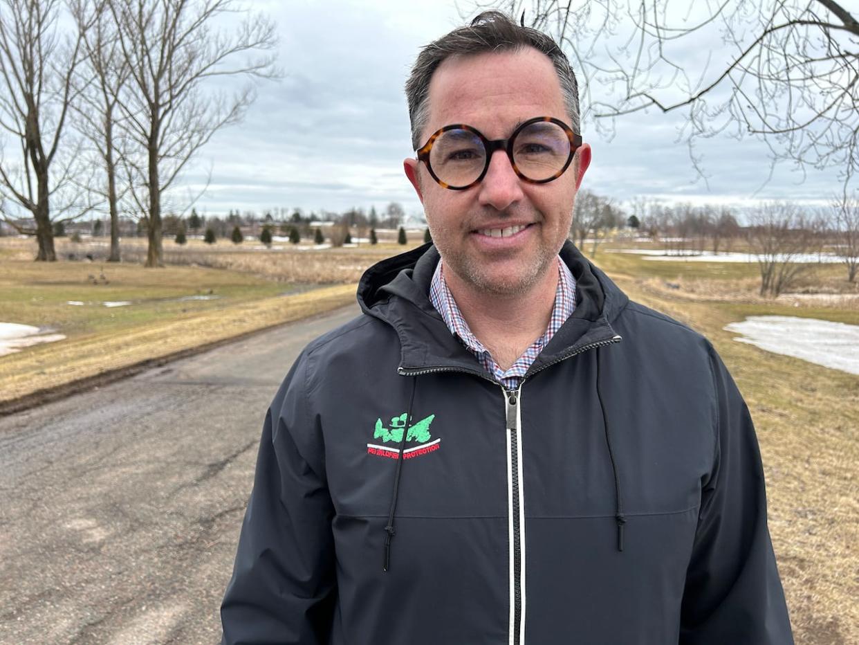 'We have really good working relationships with volunteer fire departments,' says Mike Montigny, manager of field services with the P.E.I. Department of Environment. (Tony Davis/CBC - image credit)