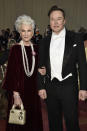 Maye Musk, left, and Elon Musk attend The Metropolitan Museum of Art's Costume Institute benefit gala celebrating the opening of the "In America: An Anthology of Fashion" exhibition on Monday, May 2, 2022, in New York. (Photo by Evan Agostini/Invision/AP)