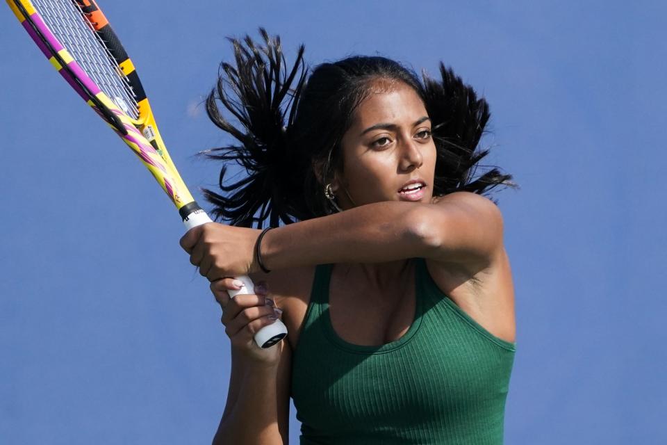 Mason's Shyla Aggarwal repeated as Division I singles state champion last season.