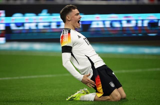 Wirtz record goal helps Germany boost Euro morale with 2-0 in France